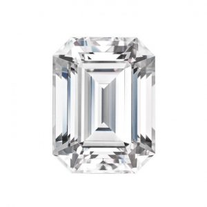 Emerald Cut Moissanite – VVS1 clarity, D color – 0.2 – 14 carats